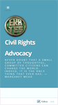 Mobile Screenshot of civilrightsadvocacy.net